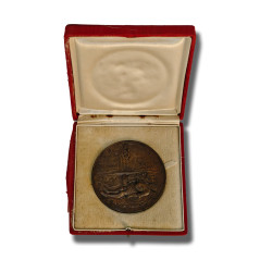 1954 Marian Devotional Bronze Medal with Maltese Cross