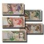 2013 Sao Tome e Principe Set of five banknotes 5000, 10000, 20000, 50000, 100000 Dobras Banknote Uncirculated