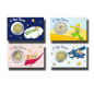 2026 France Le Petit Prince 2 Euro Coin Card Set of 4