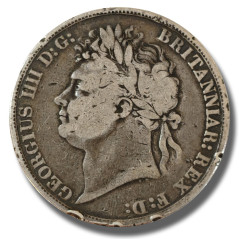 1822 United Kingdom Georgius IIII Full Crown Silver Crown