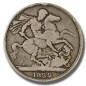 1822 United Kingdom Georgius IIII Full Crown Silver Crown