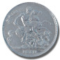 1889 United Kingdom Victoria Crown Head Full Crown Silver Coin