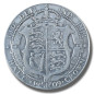 1909 United Kingdom Edwardvs VII Half Crown Silver Coin