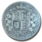 1881 United Kingdom Victoria Young Head Half Crown Silver Coin