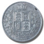 1885 United Kingdom Victoria Young Head Half Crown Silver Coin