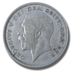 1928 United Kingdom George V Full Crown Silver Coin