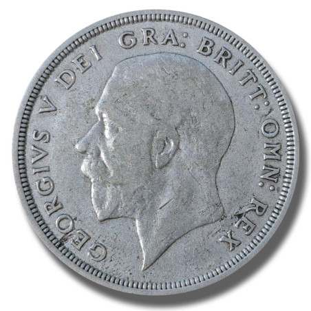 1928 United Kingdom George V Full Crown Silver Coin