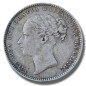 1885 United Kingdom Victoria Young Head Shilling Silver Coin