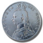 1892 United Kingdom Victoria Jubilee Head Half Crown Silver Coin