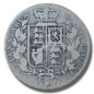 1883 United Kingdom Victoria Young Head Half Crown Silver Coin