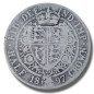 1897 United Kingdom Victoria Veiled Head Half Crown Silver Coin