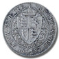 1897 United Kingdom Victoria Veiled Head Half Crown Silver Coin