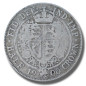 1900 United Kingdom Victoria Veiled Head Half Crown Silver Coin