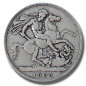 1900 United Kingdom Victoria Veiled Head Full Crown Silver coin