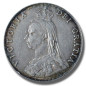 1887 United Kingdom Victoria Jubilee Head Florin Silver Coin