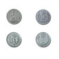 1832, 1836, 1843, 1905  United Kingdom  Silver Coin