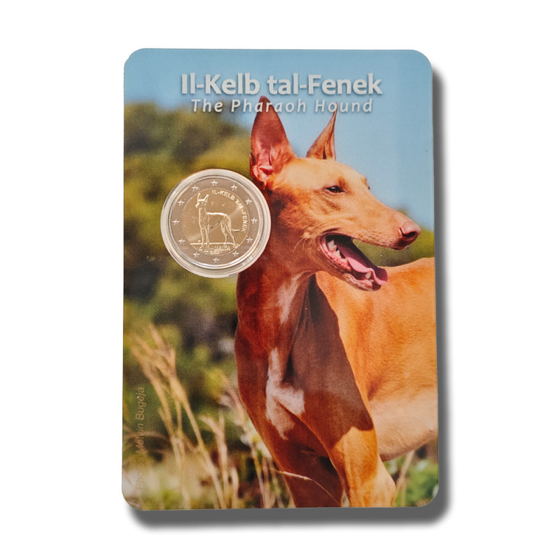 2026 Malta Il-Kelb tal-Fenek 2 Euro Coin Card