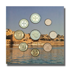 2026 Malta Valletta Maltese Walled Cities Dated Coin Set in BU Folder
