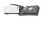 Vista coin album for 2 Euro coins (4 neutral sheets), incl. slipcase, blue