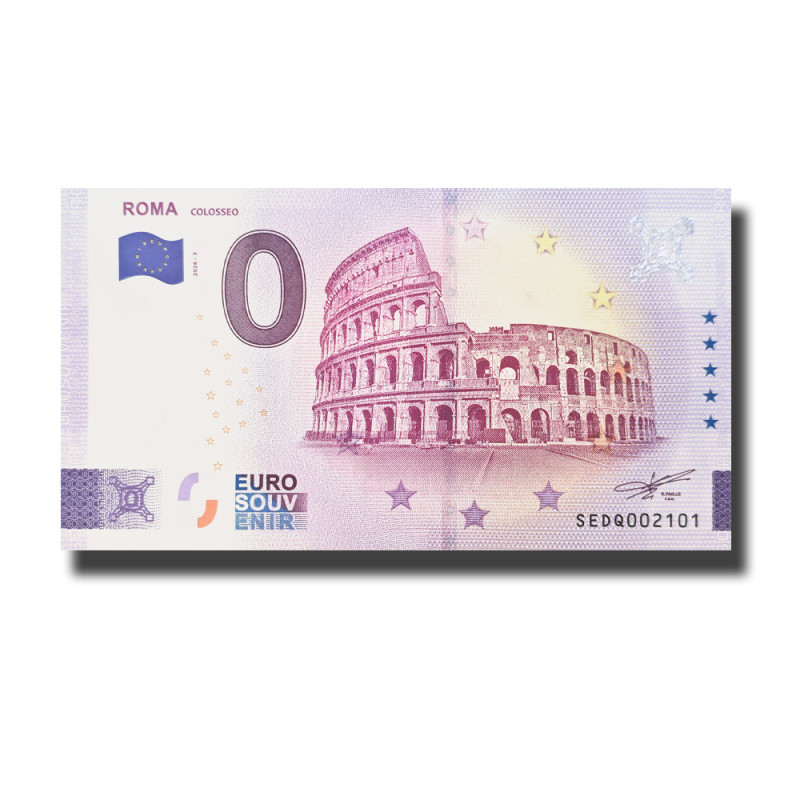 0 Euro Souvenir Banknote Roma Italy SEDQ 2026-3
