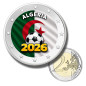 2 Euro Coloured Coin Algeria Football 2026