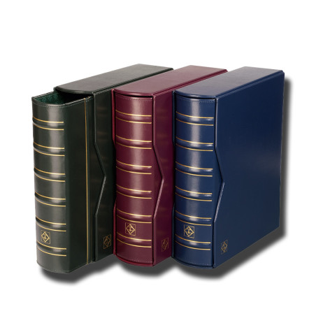 Vario Gigant ring binder in classic design, incl. slipcase, red