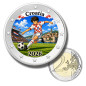 2 Euro Coloured Coin Croatia Football 2026 anime inspired design