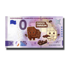 0 Euro Souvenir Banknote Chocoverwsum-Hamburgs Schokoladenmuseum colour Germany XEAC 2026-1