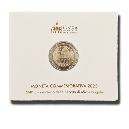 2025 Vatican 550th Anniversary of the Birth of Michelangelo Buonarroti