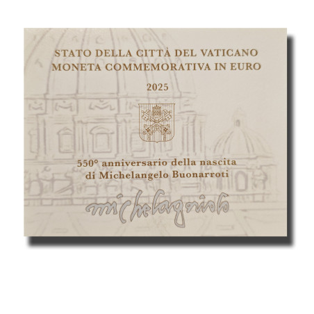 2025 Vatican 550th Anniversary of the Birth of Michelangelo Buonarroti