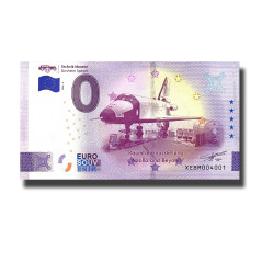 0 Euro Souvenir Banknote Technik Museen Sinsheim Speyer "Apollo and Beyond" Germany XEBM 2026-9