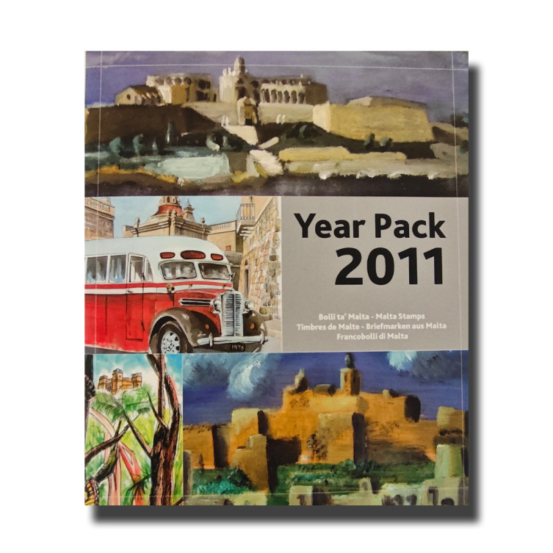 2011 Malta Stamps Year Pack Complete