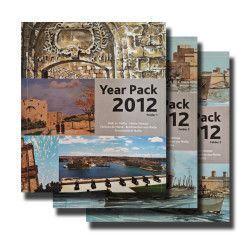 2012 Malta Stamps Year Pack Complete Pack of 3