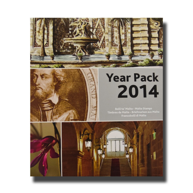 2014 Malta Stamps Year Pack Complete