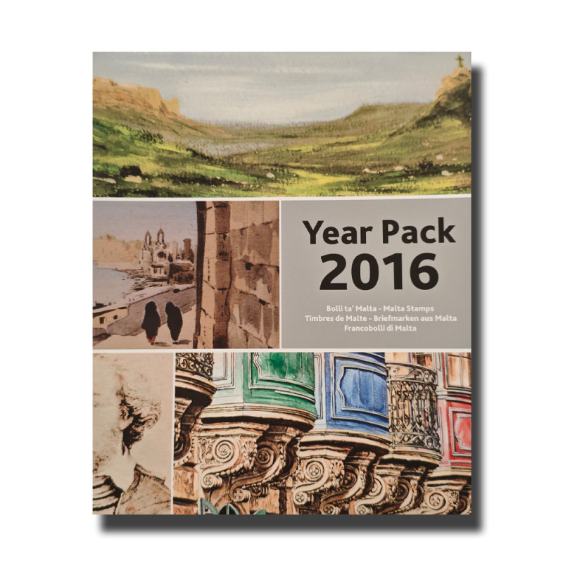 2016 Malta Stamps Year Pack Complete