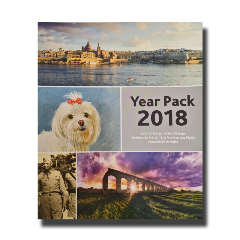 2018 Malta Stamps Year Pack Complete