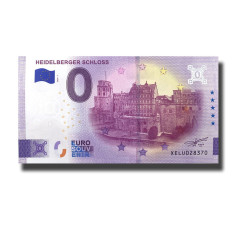 0 Euro Souvenir Banknote Heidelberger Schloss Germany XELU 2026-1
