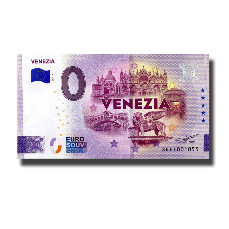 0 Euro Souvenir Banknote Venezia Italy SEFF 2026-9