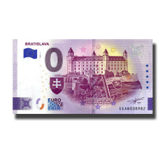 0 Euro Souvenir Banknote Hradec Kralove Czechia CZBQ 2026-2