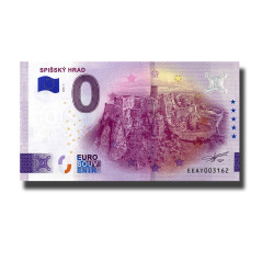 0 Euro Souvenir Banknote Spissky Hrad Slovakia EEAY 2026-3