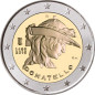 2016 Italy 500th Anniversary of the Death of Donatello 2 Euro Coin