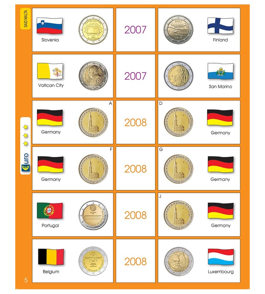 €2 Euro Commemorative Page 05