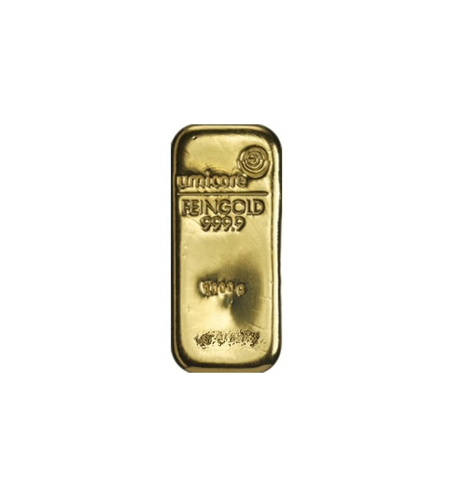 Umicore Fine Bullion Gold Ingot Bar 1000 Grams Finesse 999.9 LBMA Good Delivery 1kg