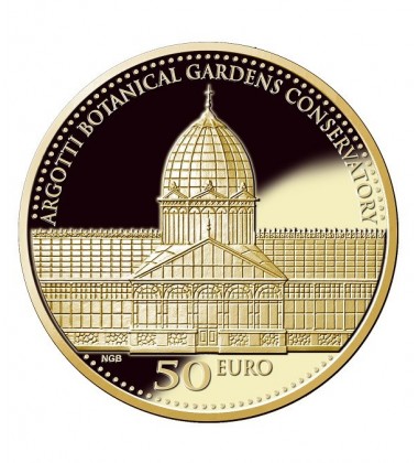 1972 - 2007 Malta Commemorative Coins Argotti Botanical Gardens Conservatory