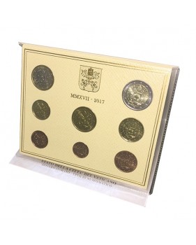2017 Vatican Euro Coin Set of 8 Coins BU