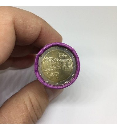 2016 Malta 2 Euro Ggantija Coin Roll