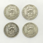 1902 1906 1907 1910 British Silver Coins Lot Of 4