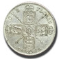 1916 British Silver Florin Coin