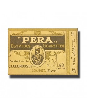 Pera C. Colombos Ltd. Cairo Egyptian Cigarettes 89 x 71 x 17mm (20 Cigarettes)