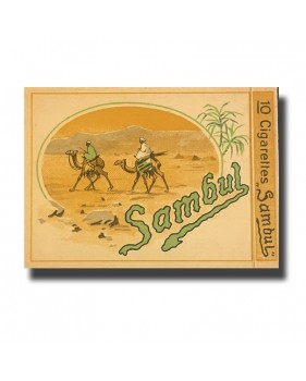 Sambul The Orient Cigarette Coy. Cairo  89 x 70 x 10mm (10 Cigarettes)